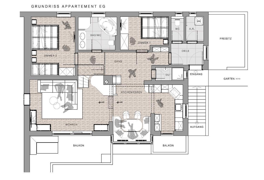 Aparthotel Hohe Bruecke Миттерзилль Экстерьер фото